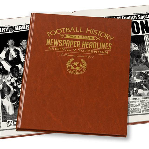 Arsenal v Spurs London Derby (Leatherette)