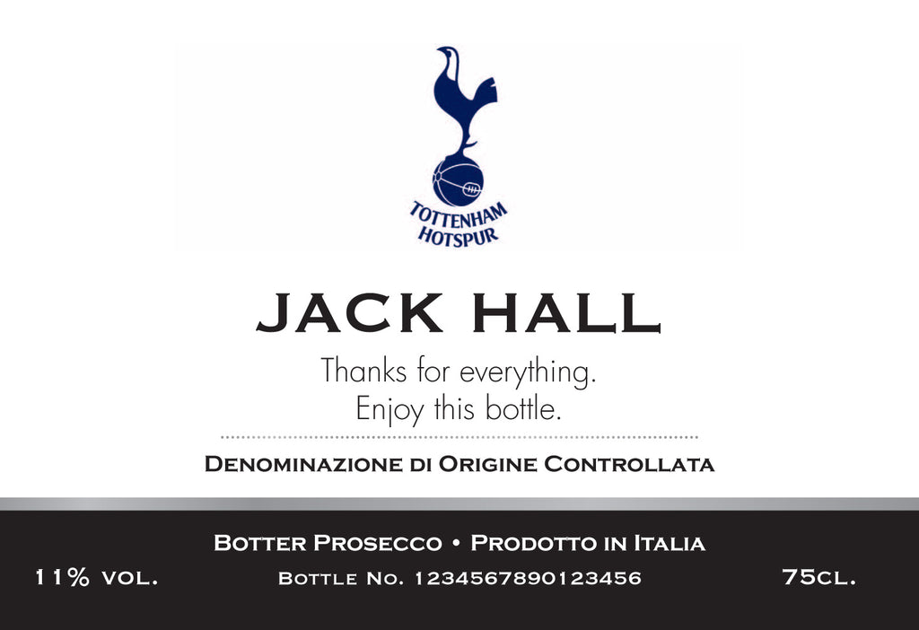 Spurs Classic Prosecco in a Silk Lined Box