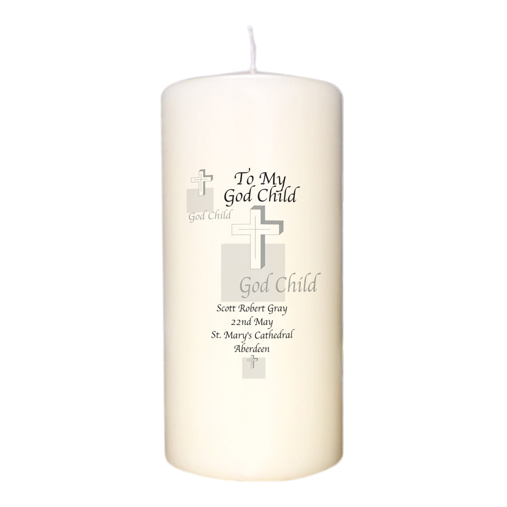 Godchild Cross Candle