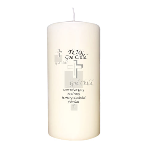 Godchild Cross Candle