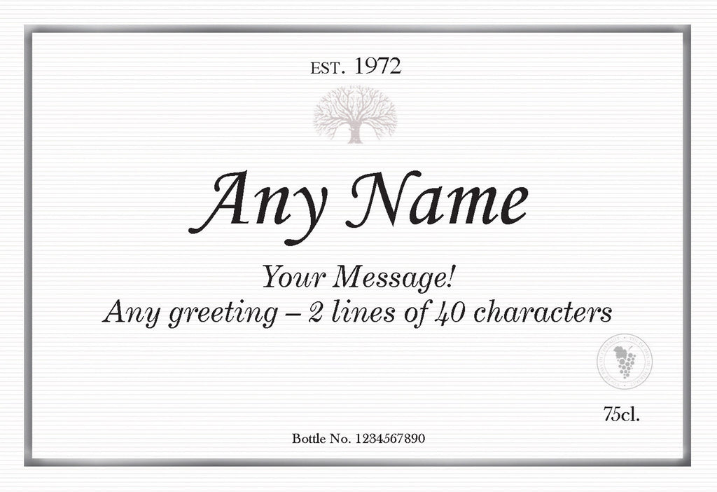 Classic Labels for Rosé Wine