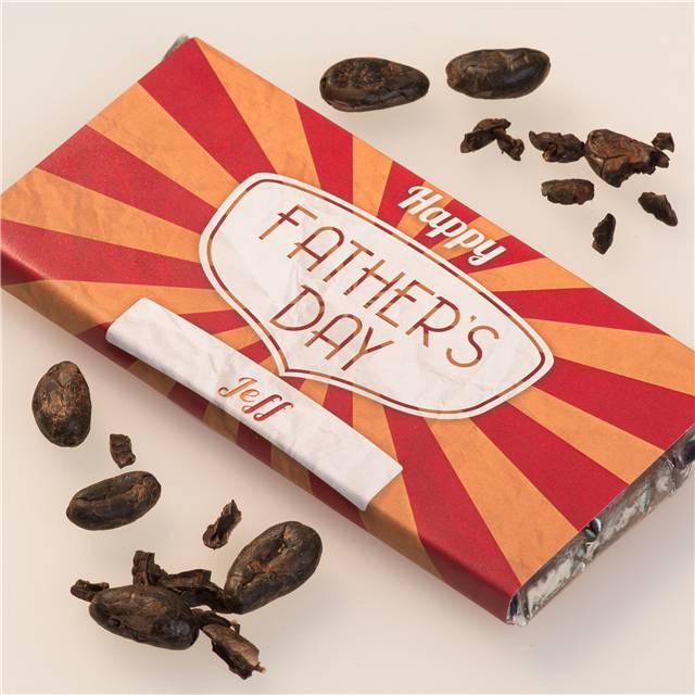 Personalised Father’s Day Chocolate Bar