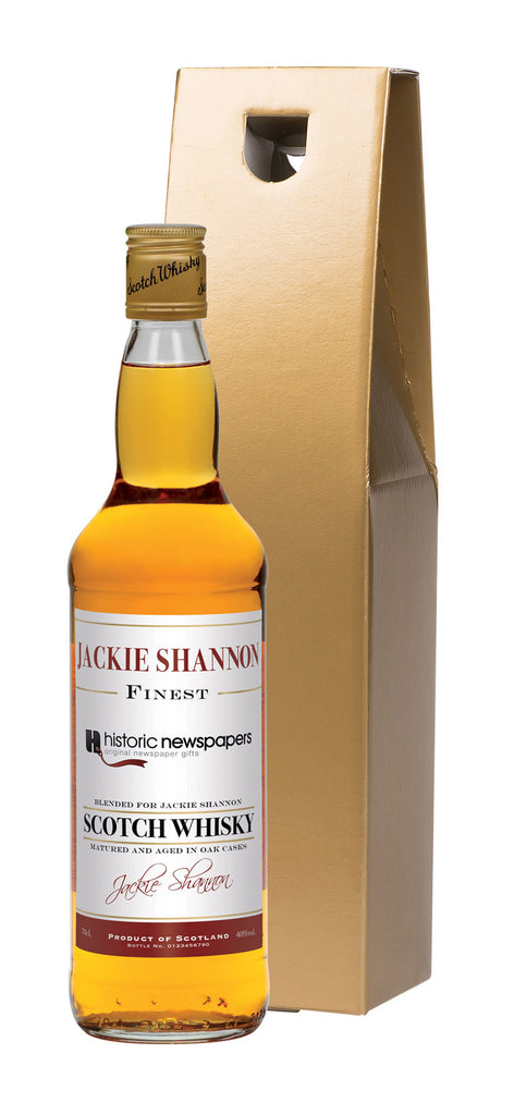 Corporate Historic Blended Whisky in a Gold Gift Box