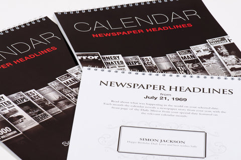 Newspaper Year Calendar
