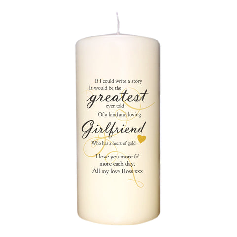 Greatest story Candle