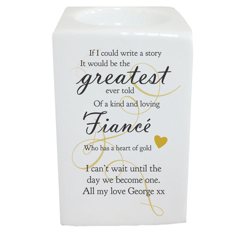 Greatest story square Tealight holder