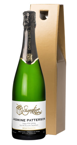 Corporate Classic Cava in a Gold Gift Box