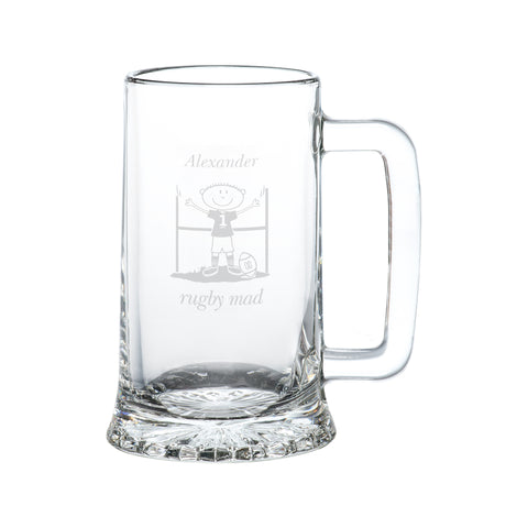 Rugby Mad Stern Tankard