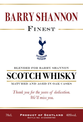 Spurs Traditional Labels for Blended Whisky