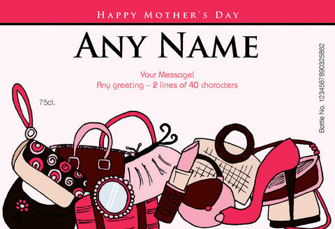 Mother's Day Accessories Labels for Red Wine