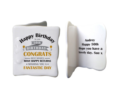 Birthday Celebration Message Card