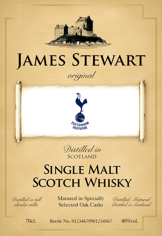 Spurs Historic Labels for Single Malt Whisky