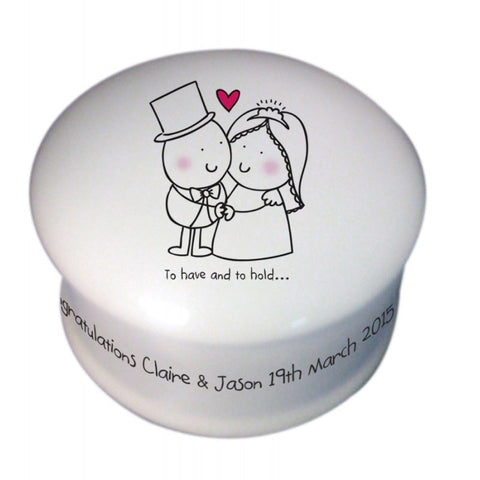 Chilli & Bubble's To Have & To Hold Trinket Box