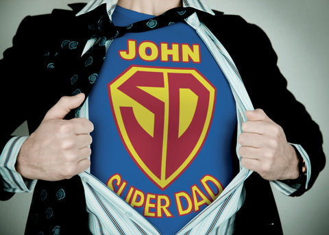 Super Dad - A3 Black Frame