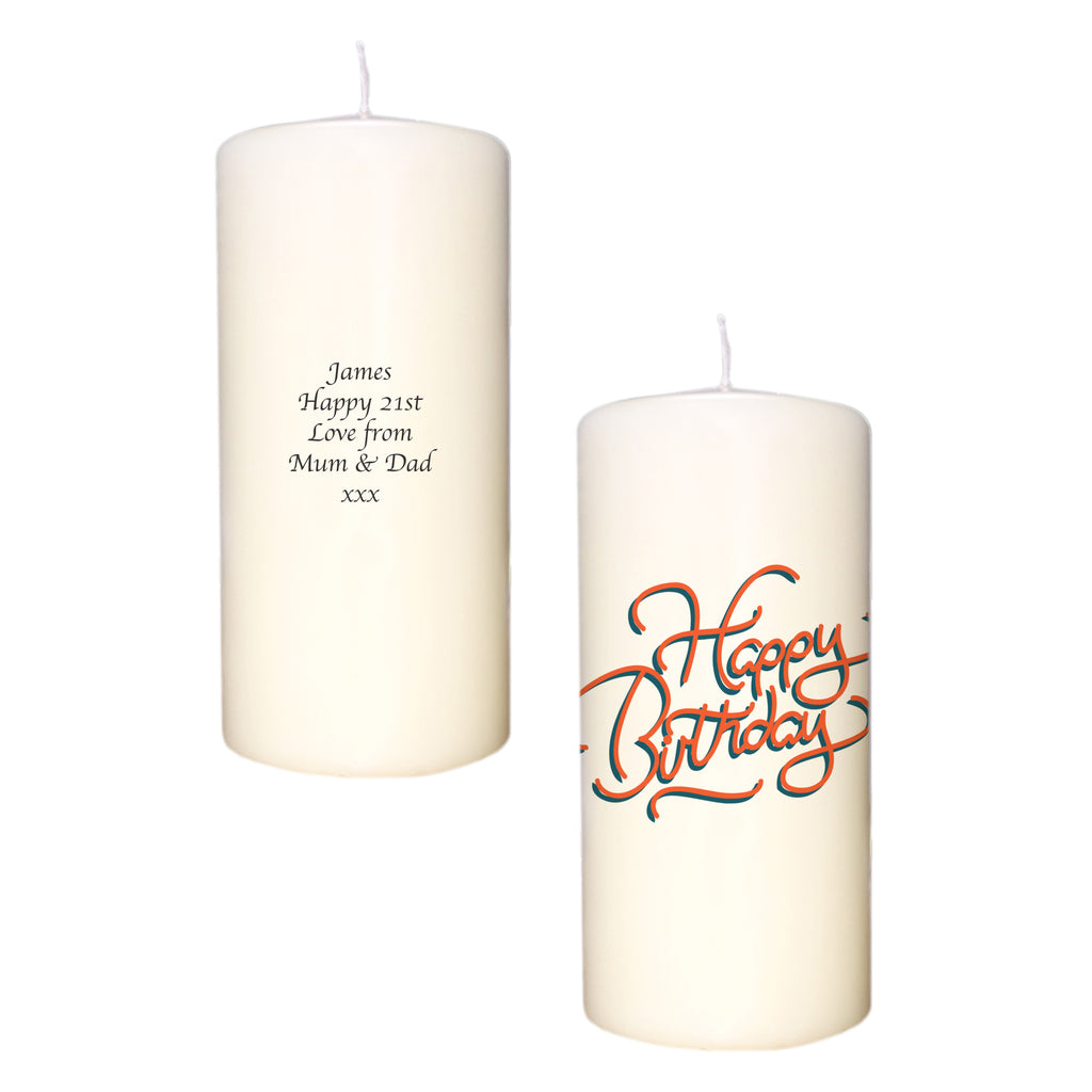 Happy Birthday Candle