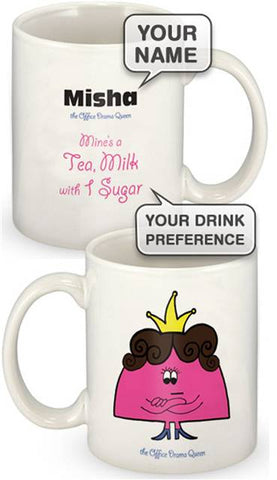 Personalised Drama Queen Mug