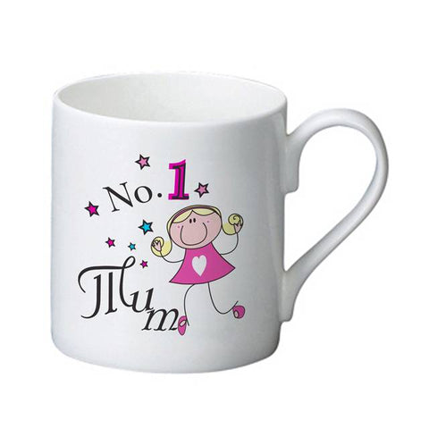 No1 Mum Bone China Mug