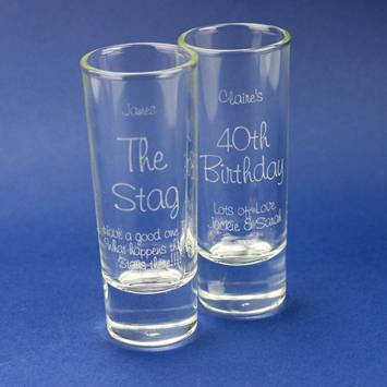 Personalised Shot Glass