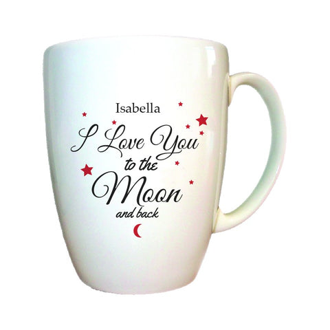 To The Moon & Back Conical Mug