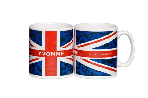 Personalised Tea Lovers Mug - Union Jack Design