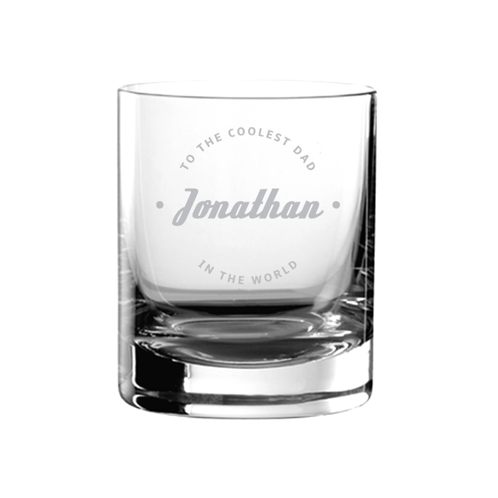 Coolest Dad Ever Tumbler Glass