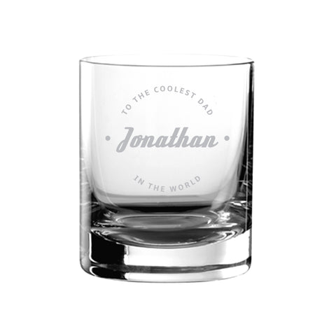 Coolest Dad Ever Tumbler Glass