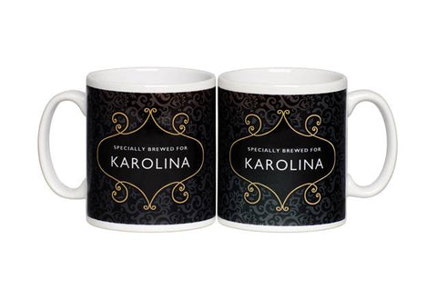 Personalised Tea Lovers Mug - Traditional Design