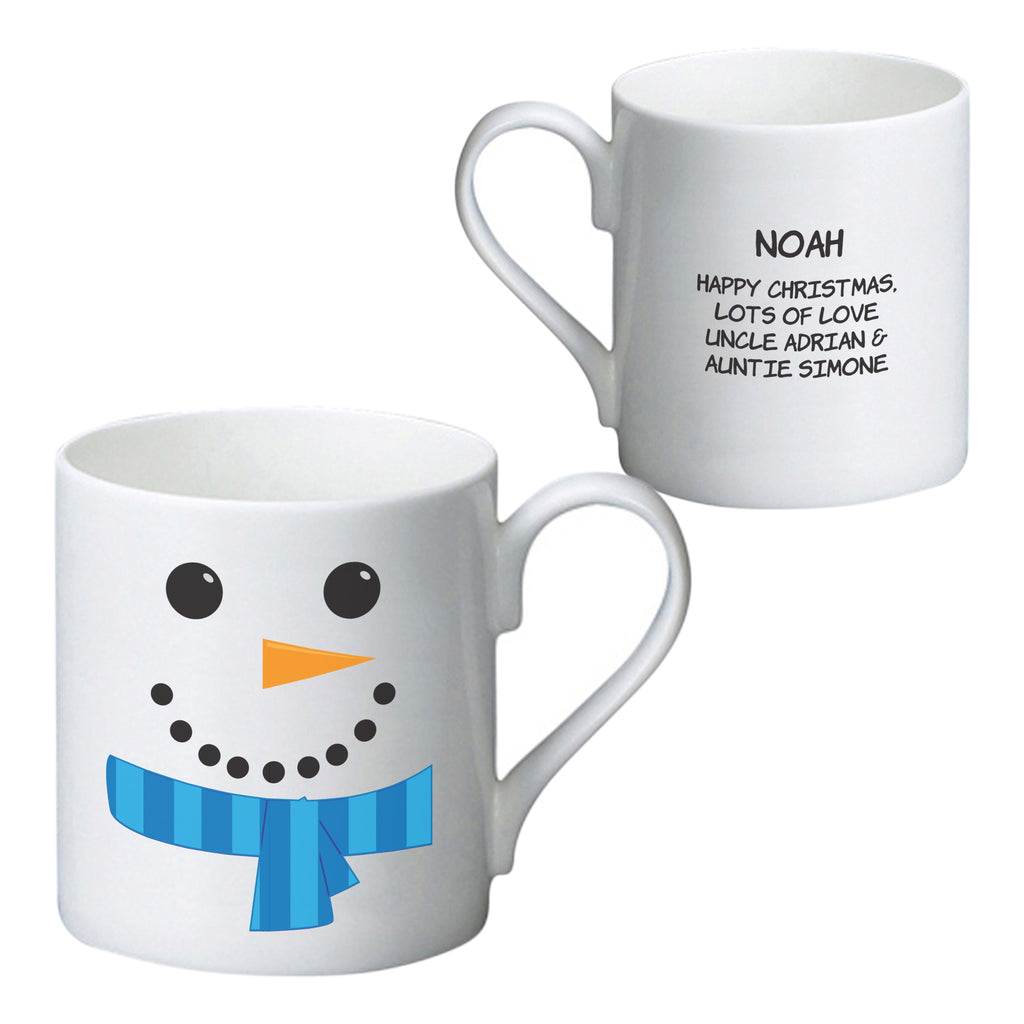 Snowman with Scarf Mug
