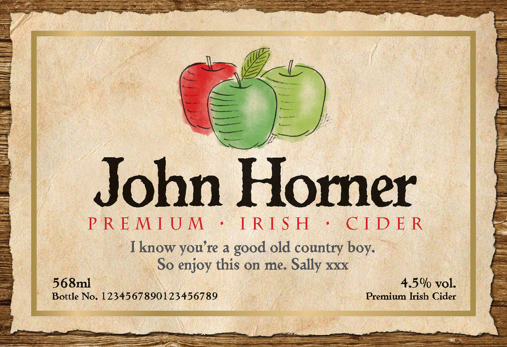 Modern Labels for Cider