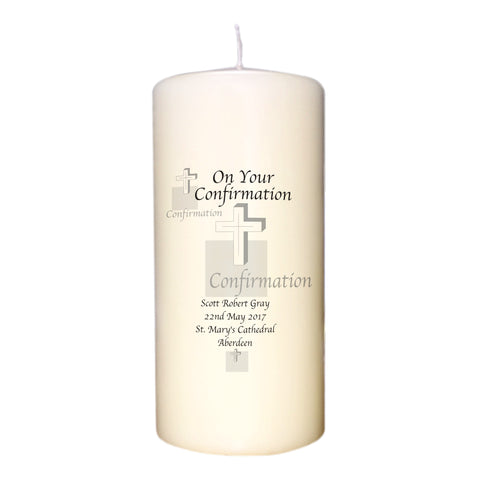 Confirmation Cross Candle