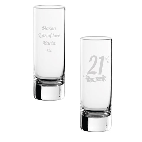 Birthday Banner Shot Glass