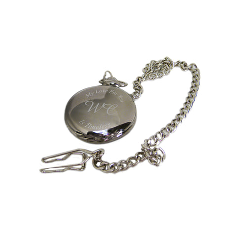 My Love For You Is Timeless Pocket Watch & Tin