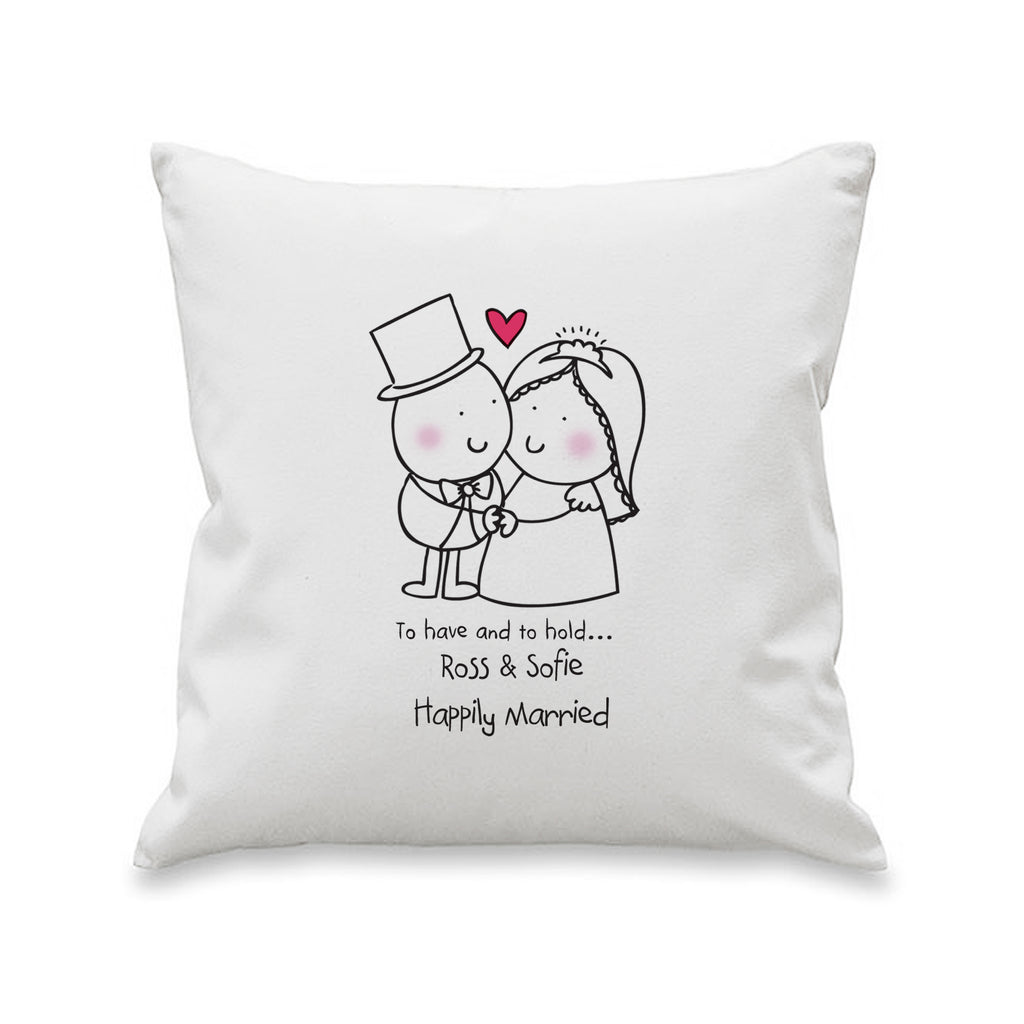 Chilli and Bubbles To Have and To Hold Cushion Cover