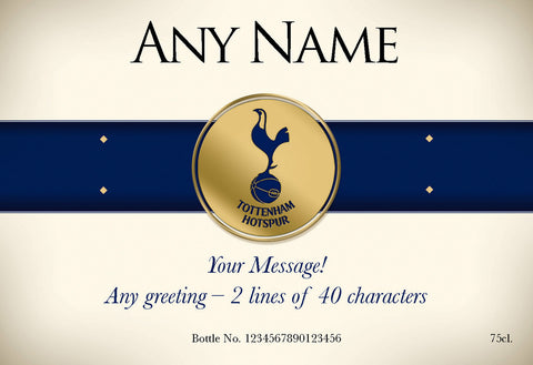Spurs Blue Band Labels for Red Wine (Pack of 2)