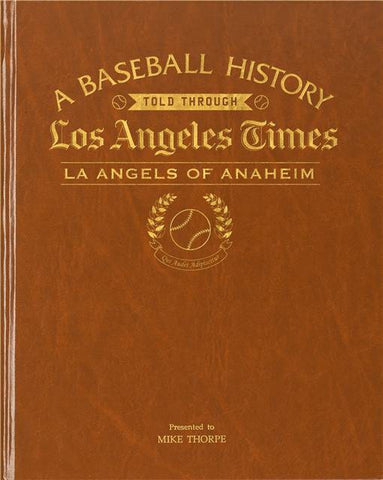 LA Times LA Angels of Anaheim Baseball Book