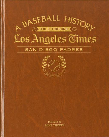LA Times San Diego Padres Baseball Book