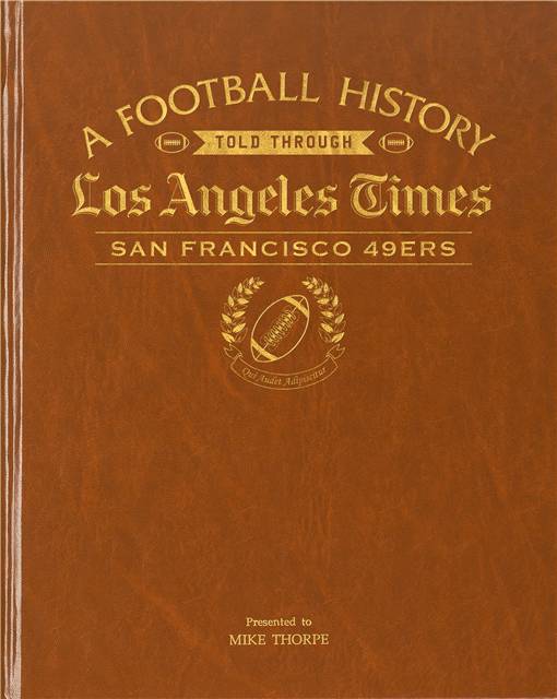 LA Times San Francisco 49ers Football Book