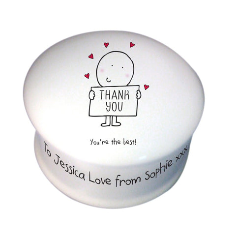 Chilli & Bubble's Thank You Trinket Box