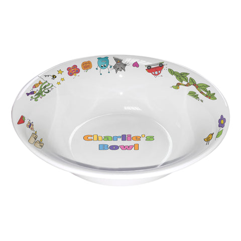 Cartoon Character Childrens Bowl
