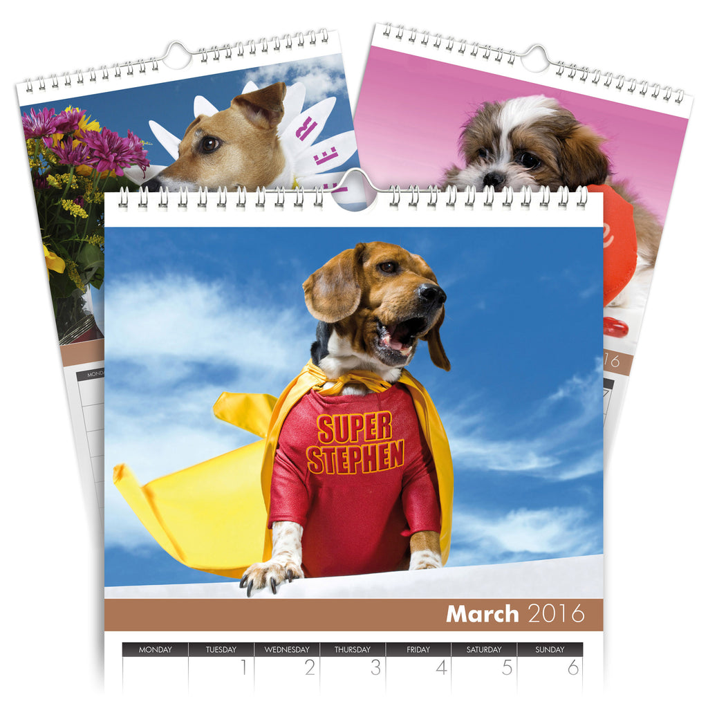Dogs A4 Calendar