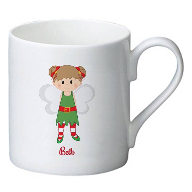 Christmas Pixie Bone China Mug
