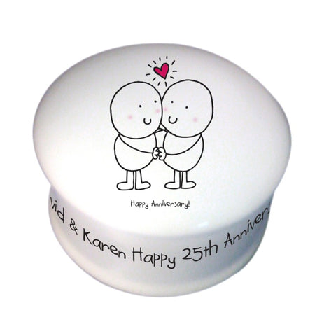 Chilli & Bubble's Anniversary Trinket Box
