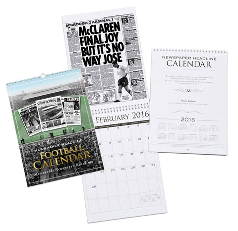 Middlesbrough FC A4 Calendar