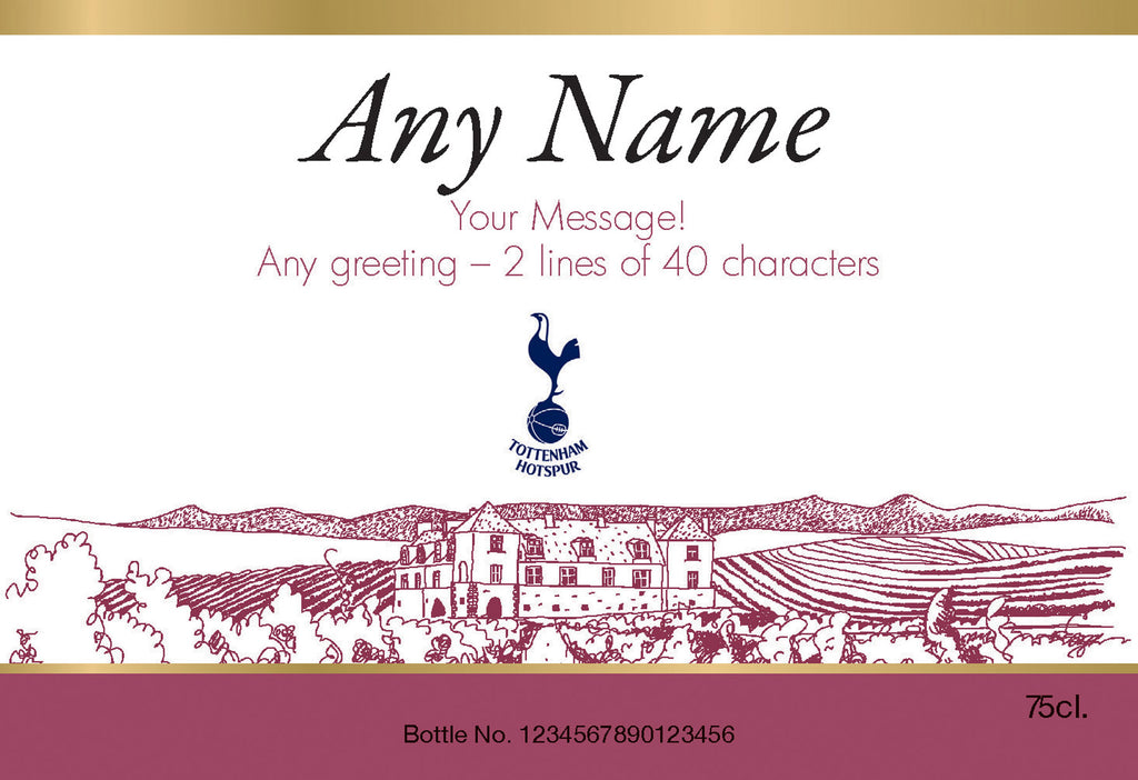 Spurs Vineyard Labels for Rosé Wine (Pack of 2)