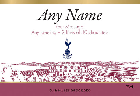 Spurs Vineyard Labels for Rosé Wine (Pack of 2)