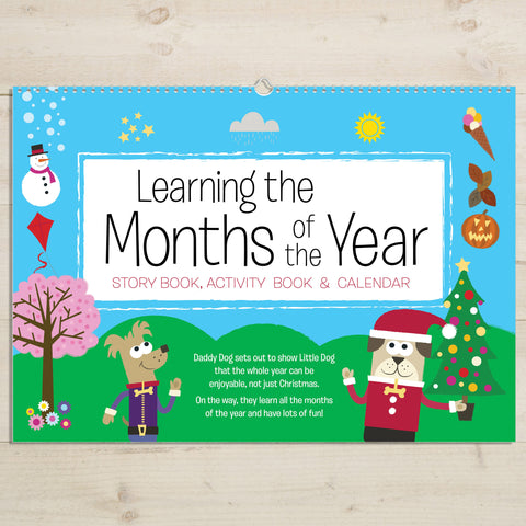 Months of the Year A3 Activity Book Un-personalised