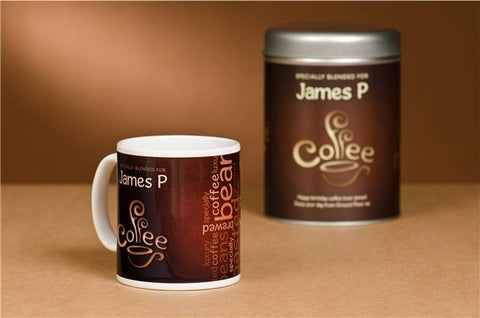 Personalised Coffee Lovers' Set - Coffee Bean