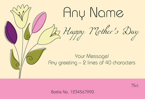 French VdP Mother's Day Bouquet Rosé Wine in a Silk Box