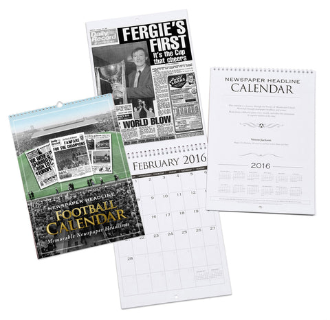 Aberdeen FC A4 Calendar