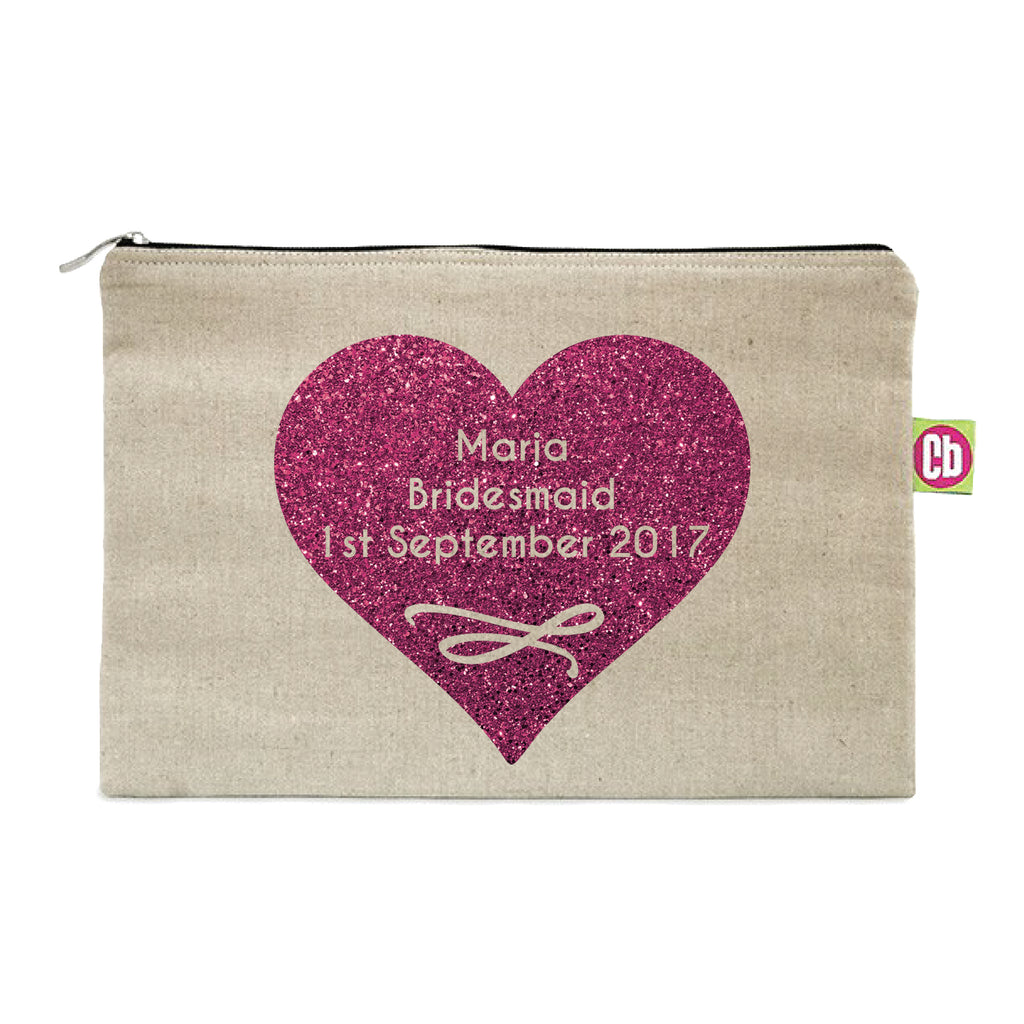 Ladies Heart Toiletry Bag